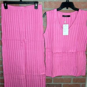 Two piece skirt outfit